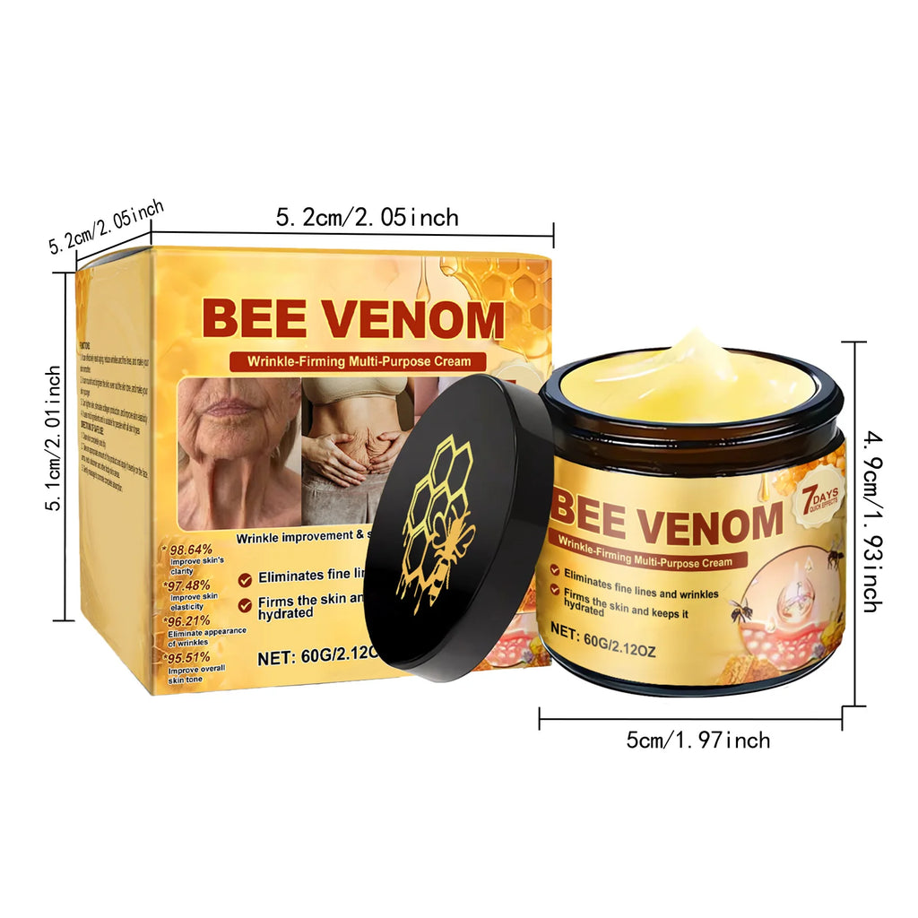 Hoygi Bee Venom Firming Cream – Anti-Aging & Lifting Body Cream Anti-Aging Body Cream Zpaxo 60g Boxed