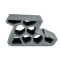 Heavy Duty Door Stopper Non-Slip Balcony Window Door Wedge Heavy-Duty Wedge Anti-Slip Door Stopper-Suitable for Indoor Use Zpaxo GRAY