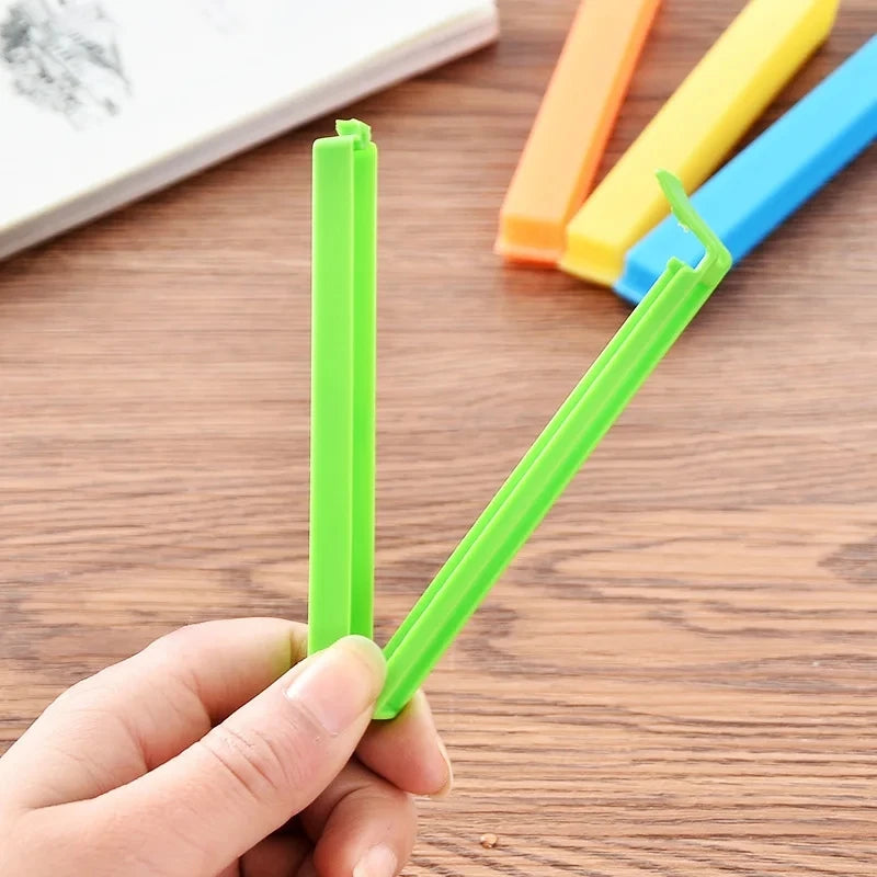 Colorful Sealing Clips Freshness Retaining Snack Bag Clamp Moisture