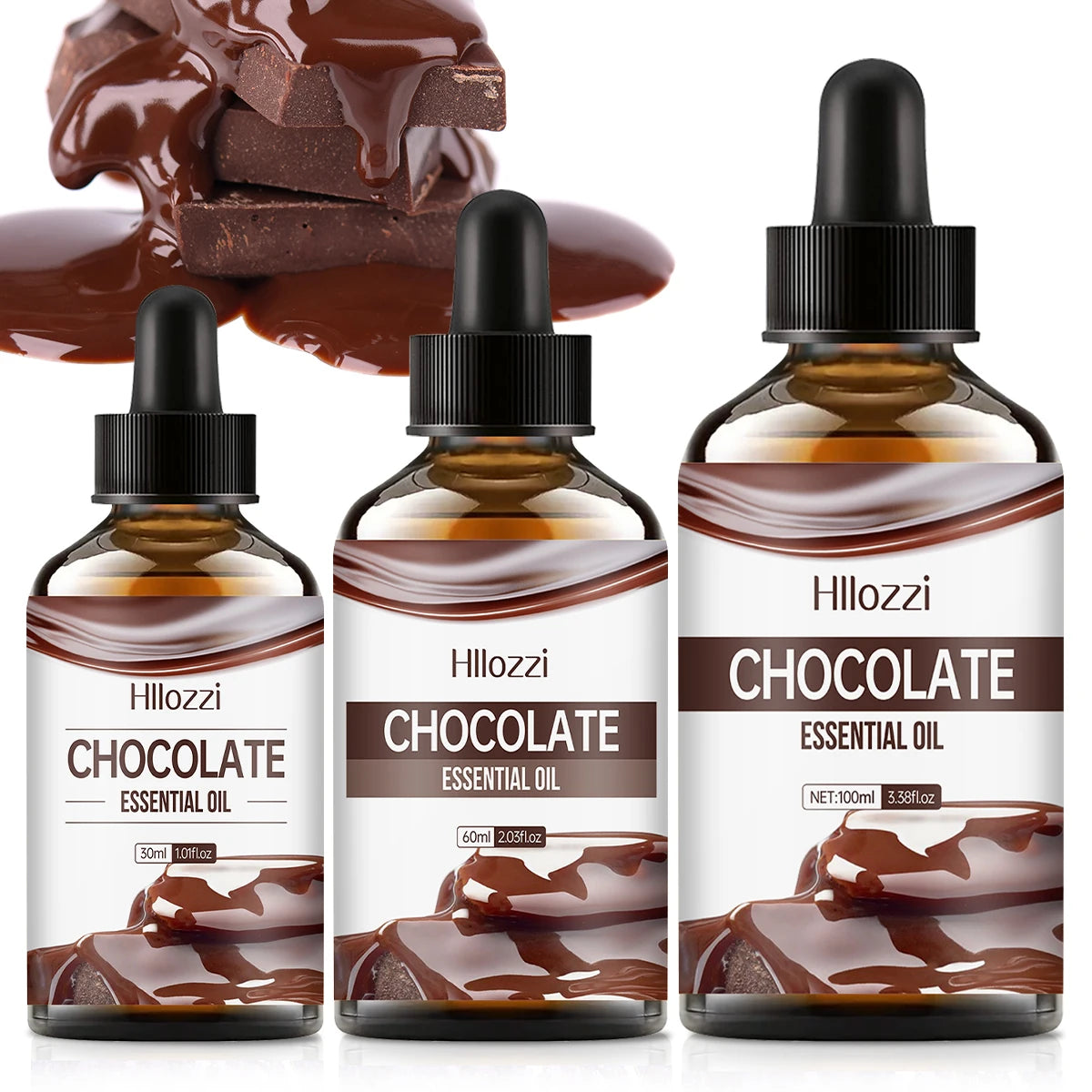 Chocolate essential oil has a sweet and mellow fragrance and is suitable for body massage and hair care. Zpaxo