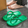 Summer Candy Colors Flip Flops Beach Soft Bottom Flat Slippers Women
