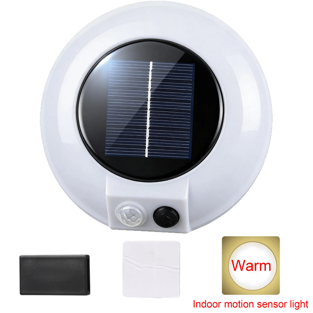 Indoor Sensor Light 8 20 LED Solar Flood Outdoor Waterproof Motion Zpaxo Package Warm 1pc