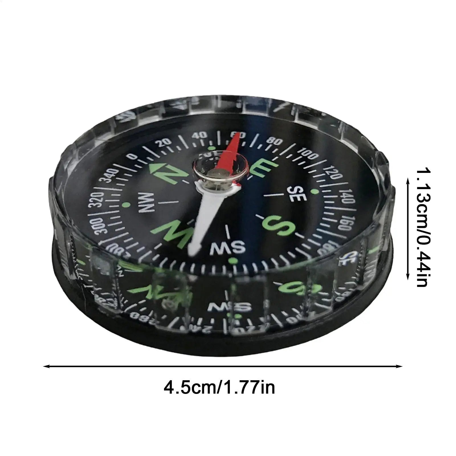 Orienteering Compass Multifunctional Exploration Gears Boating Navigation Compasses for Women Boys Girls Youth Teens Survival Zpaxo