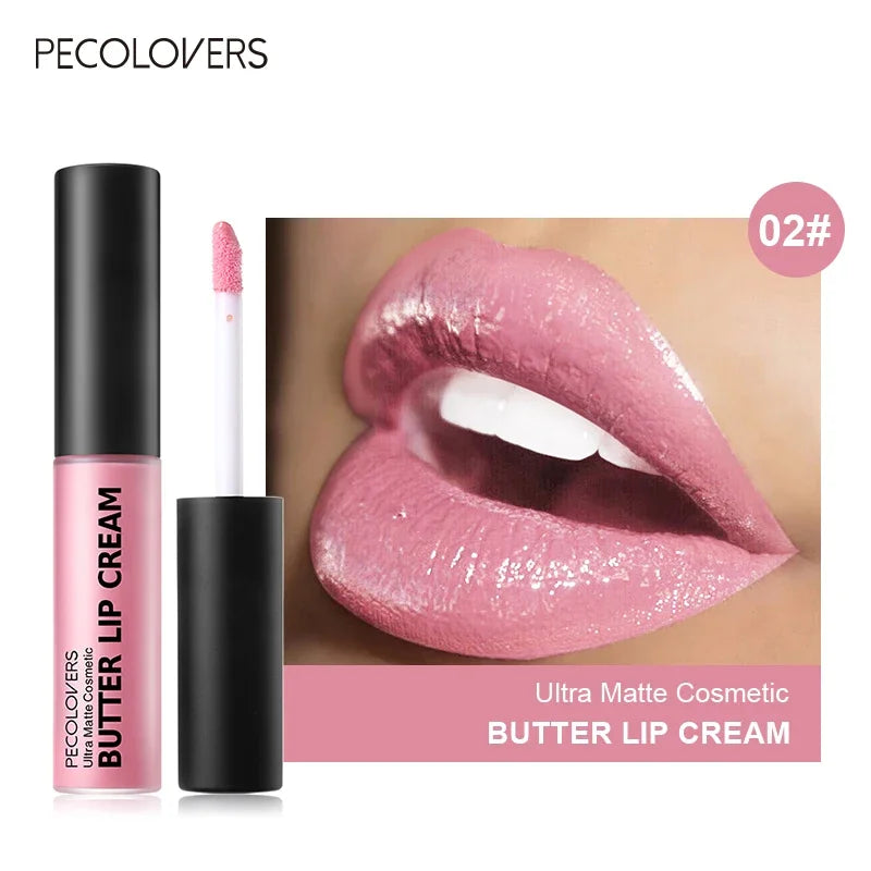 Sexy Red Nude Lipstick Waterproof Long Lasting Non-fade Matte Velvet Lip Glaze Non-stick Cup Lip Tint Women Makeup Zpaxo 02