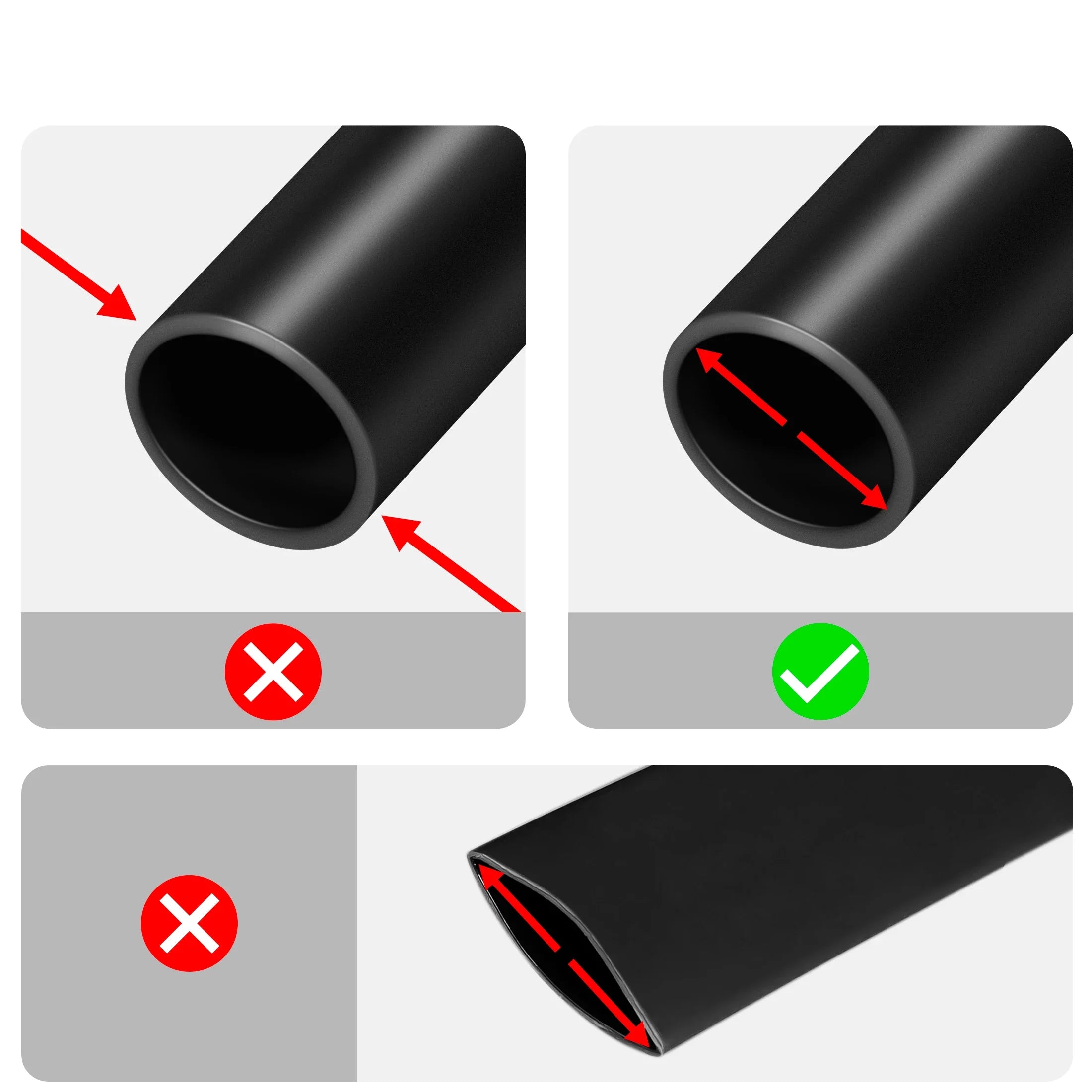 1m 41 Sealing Waterproofing AntiCorrosion Protection And Heat Shrink Tubing For WearResistant And Leak Proof MultiStrand Harness Zpaxo