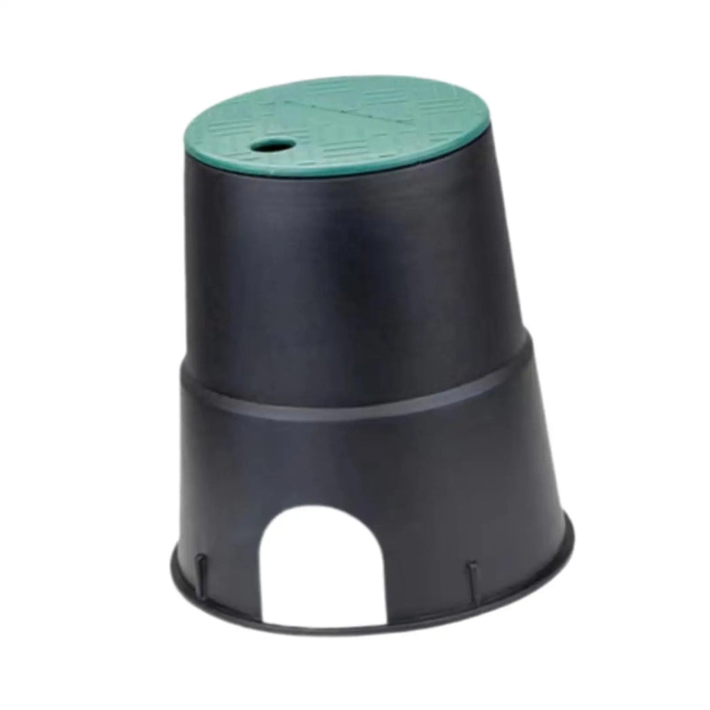 Garden Valve Box Easy Install Underground Sprinkler Cover Sturdy Plastic Case for Grassland Farm Yard Zpaxo