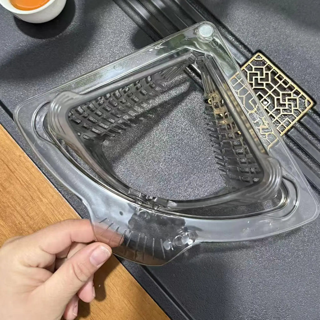 Corner Sink Strainer Magnetic Food Waste Catcher Draining Basket Clog