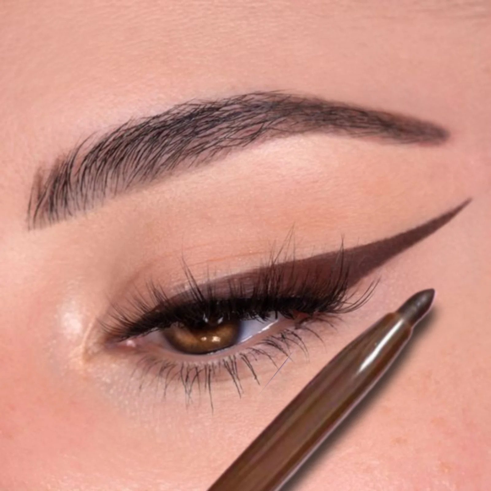 Waterproof Black Brown Eyeliner Gel Pencil Ultra-fine Matte Smooth Quick Dry Non-Smudge Easy Wear Eyeliner Pen Makeup for Eyes Zpaxo