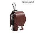 Mini Golf Ball & Tee Bag – PU Leather Belt Clip Waist Pouch