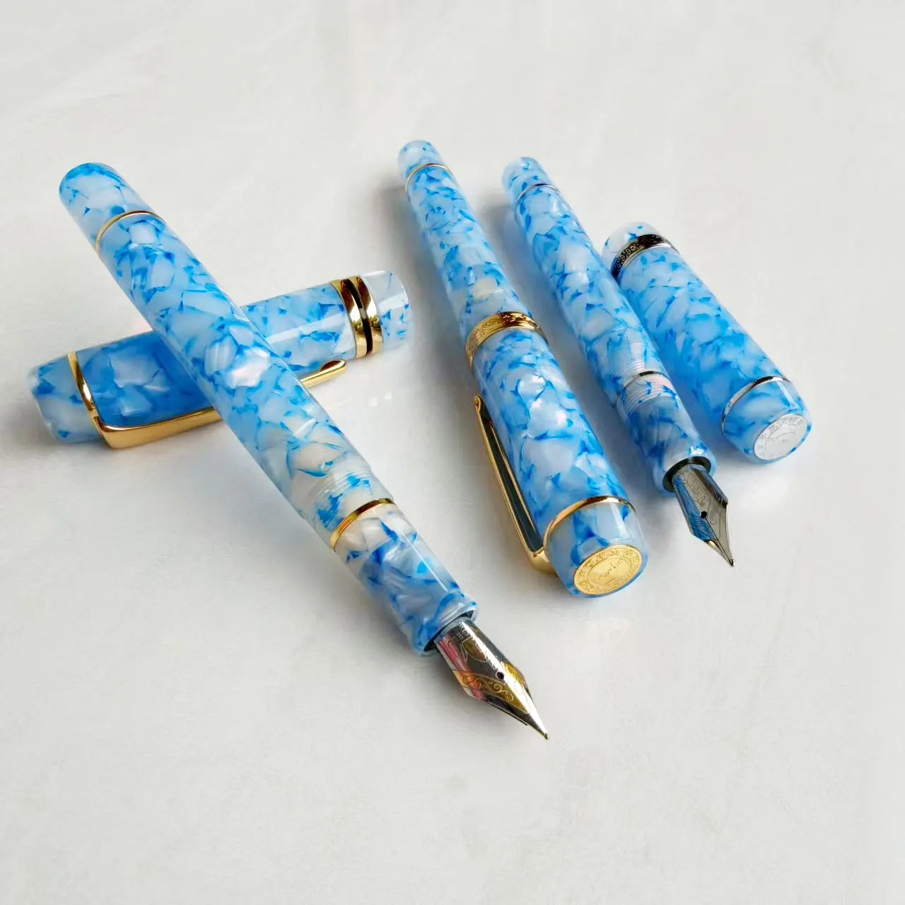 Kaigelu 316 Fountain Pen EF F M Thickness Writing Tips Student Office Business Gift for Smooth File Signature Zpaxo