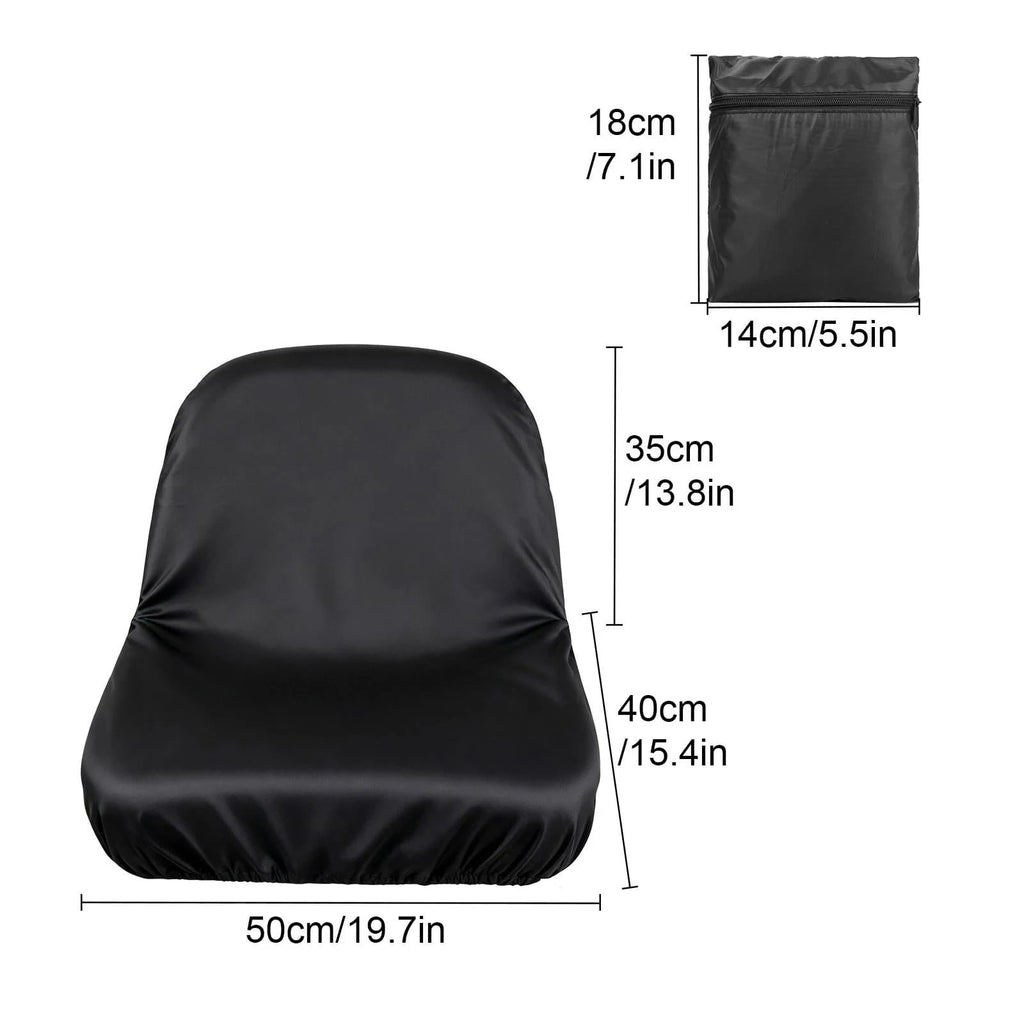 Universal Riding Lawn Mower Tractor Seat Dust Cover Waterproof Oxford