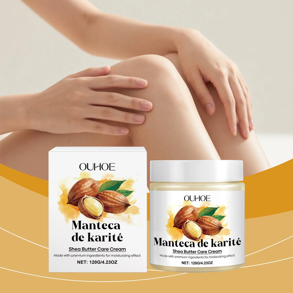 Shea Butter Moisturizing Body Cream Dark Spot Removal Lasting Hydration Whitening Relieve Dryness Smoothing Soft Face Skin Care Zpaxo