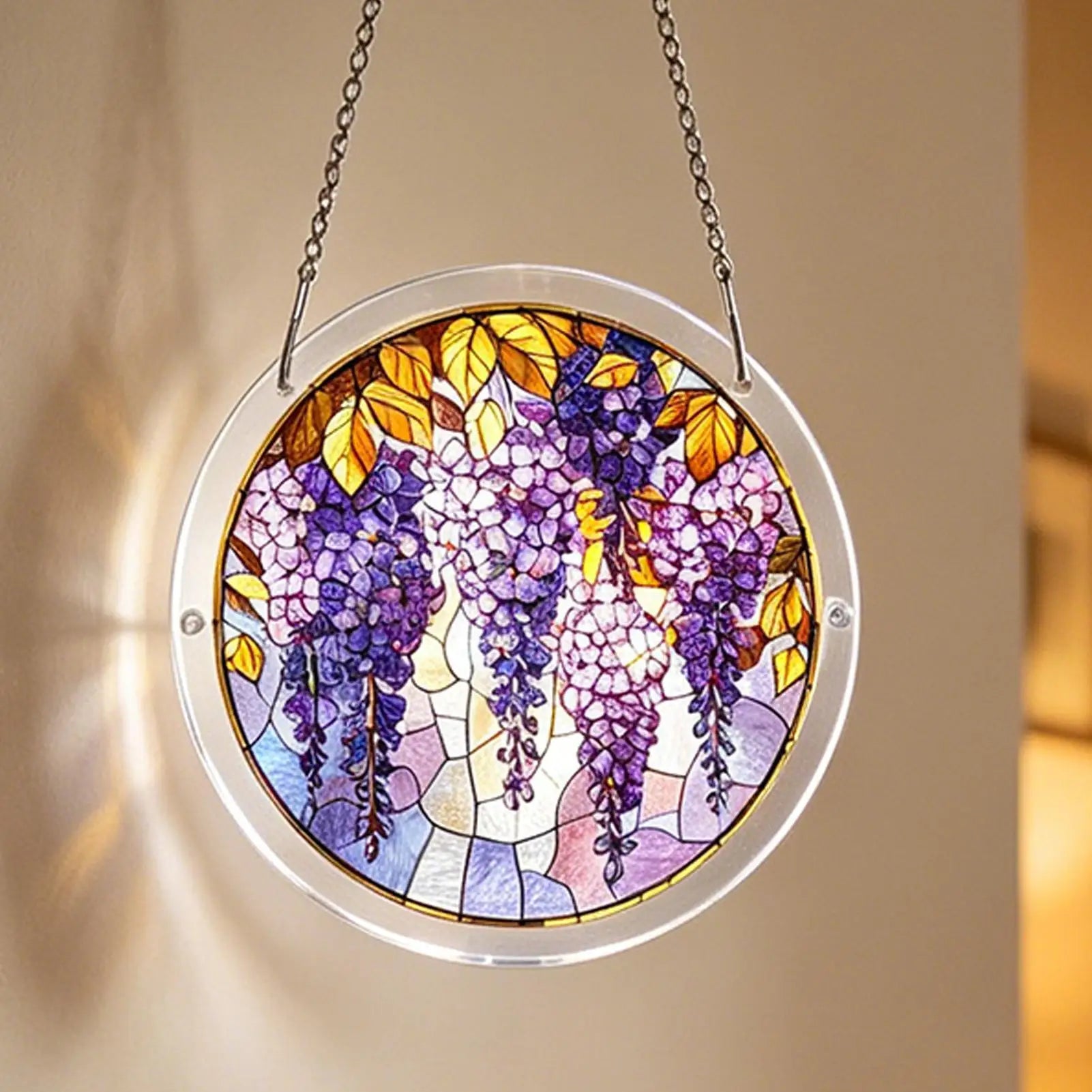 Acrylic Puzzle Suncatcher – Window & Garden Hanging Ornament Suncatcher Ornament Zpaxo