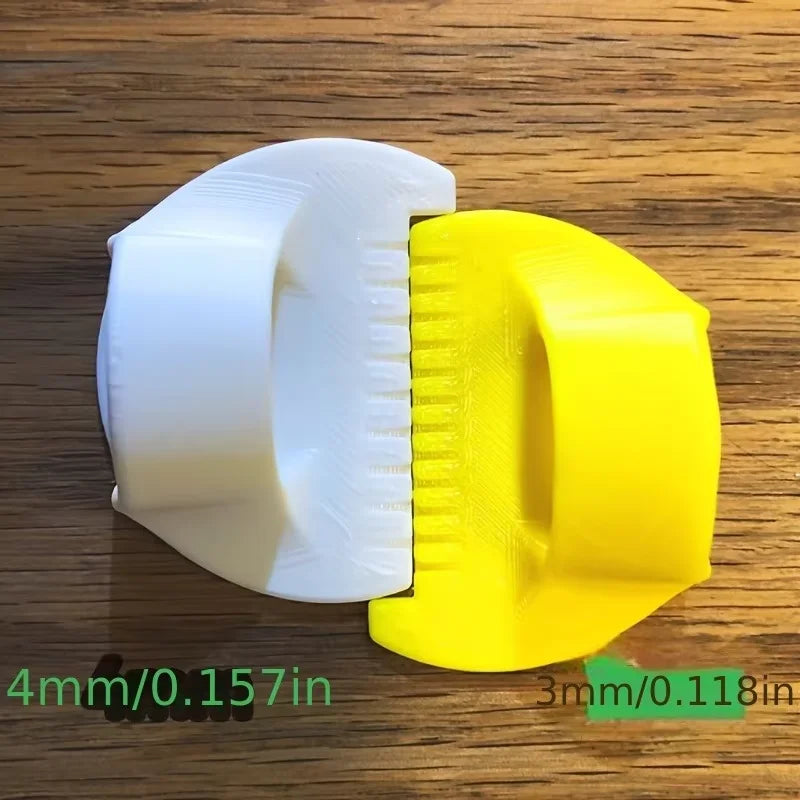Easy Sewing Guide Beginners Seniors Plastic Hand Tool Spacing DIY Zpaxo Light Yellow
