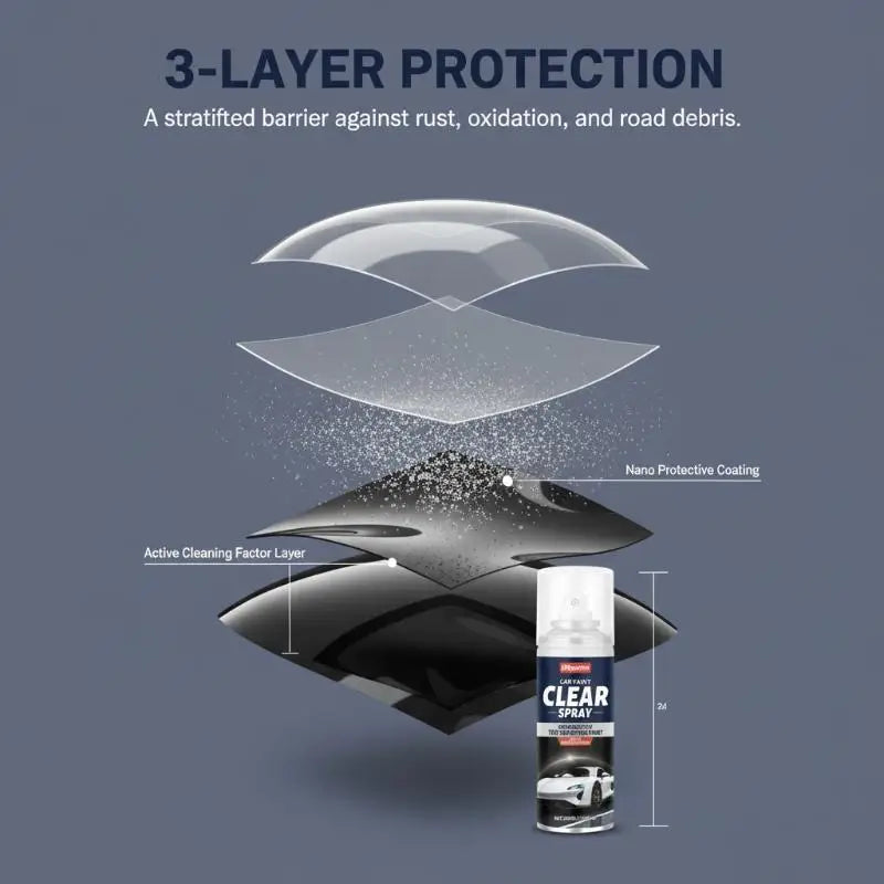 Nano Car Paint Protection Spray – UV, Rust & Gloss Guard