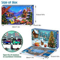 2025 Christmas Countdown Calendar 24 Days Pull Back Car Toy Advent