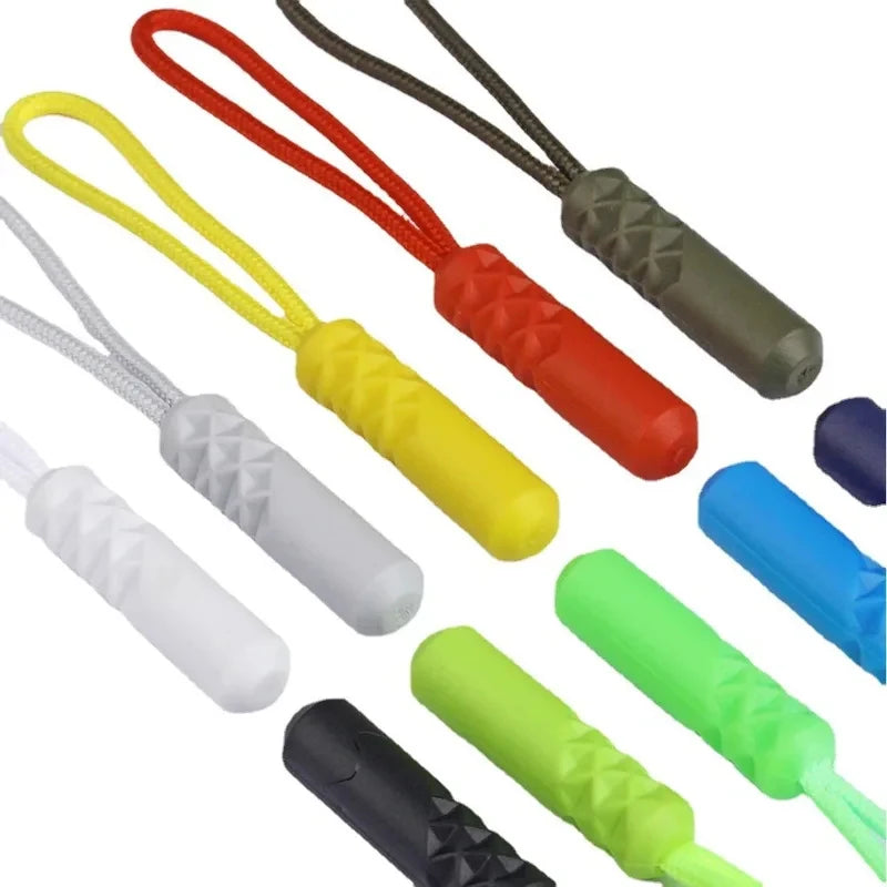 Zipper Pull Cord Replacement Clips for Bags & Jackets – 10/20pcs