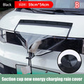 EV Charging Port Waterproof Cover – Suction Cup Rain & UV Cap