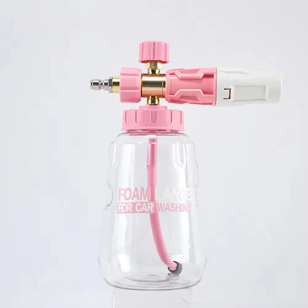 Convenient Thick Handle Car Washer Foam Generator Clear Snow Lance Zpaxo