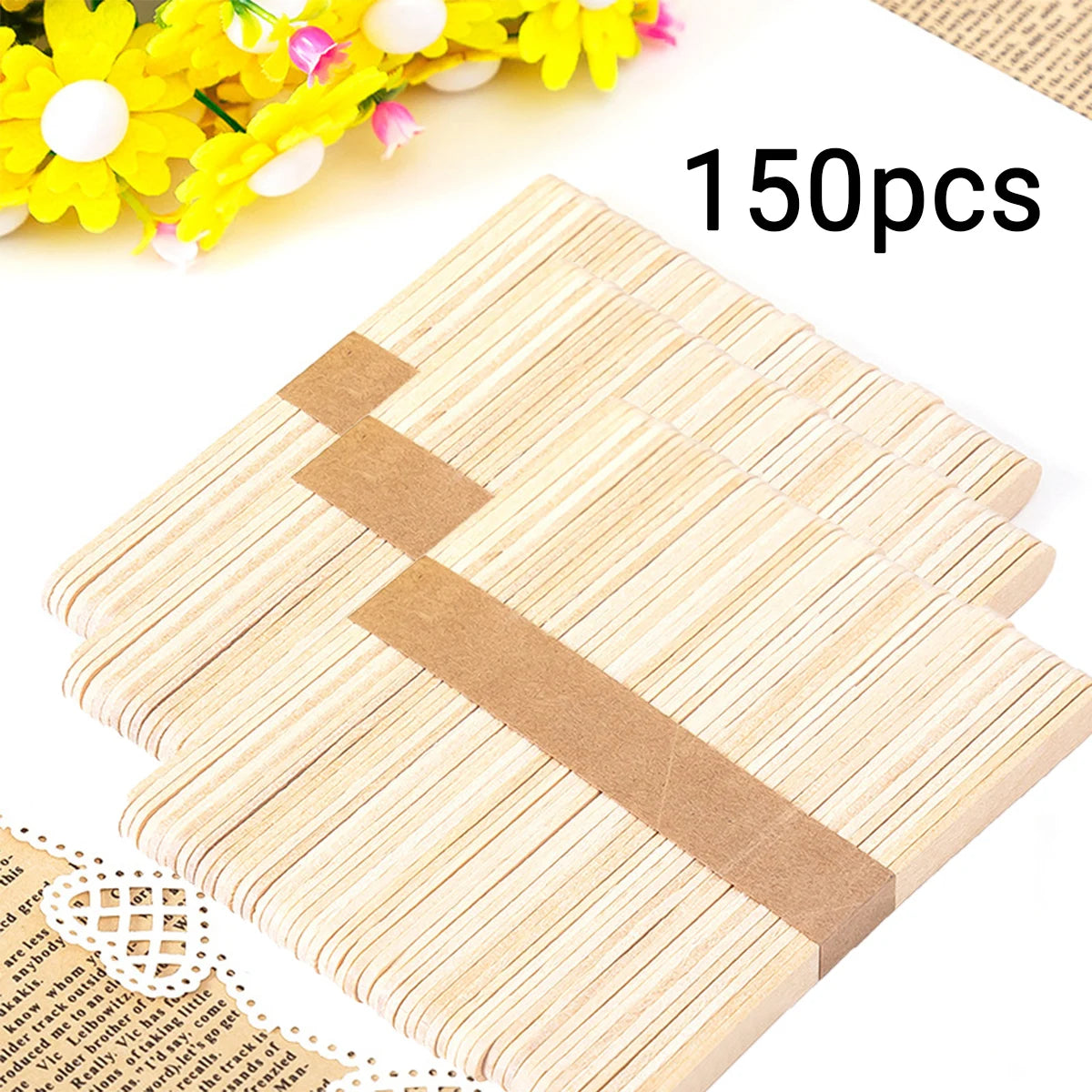 DIY Wooden Sticks 50/100/150pc – Miniature & Craft Projects
