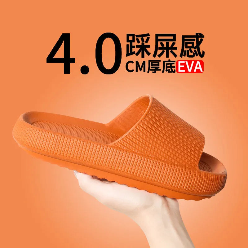 Thick Sole Slippers Indoor Eva Soft Pillow Slides Sandals Anti-slip