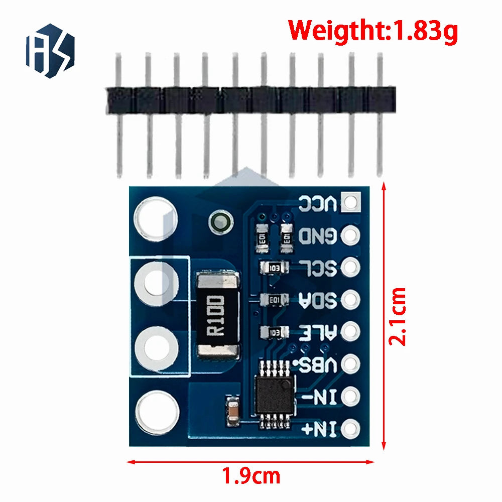INA226 IIC I2C interface Bi-directional current/Power monitoring sensor module For Arduino Zpaxo