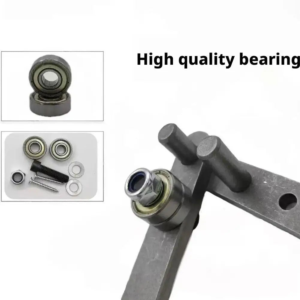 Manual Steel Wire & Pipe Bender Tool – Bearing Design for DIY Manual Bending Tool Zpaxo