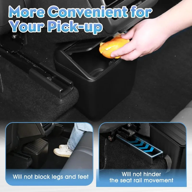 Tesla Model Y Juniper 2025–2026 Rear Seat Trash Can & Storage