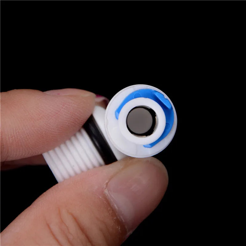 1/4" Male Thread - 1/4" OD Tube RO Water Elbow Quick Connector 5PCS Zpaxo 0 0