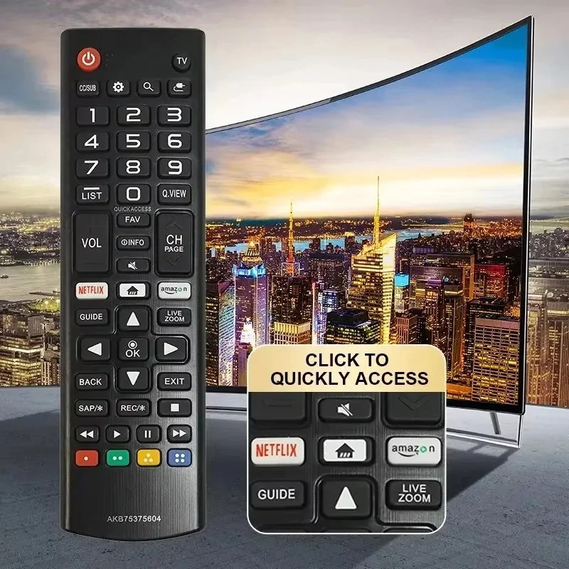 AKB75375604 Universal Remote Control For Smart TV Remote Control 43UK6300PUE 32LK610BPUA 49UK6300PUE 55UK6300PUE Replace Remote Zpaxo