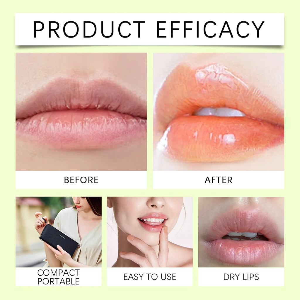 Moisturizing Lip Balm Dry Chapped Lips Deep Hydration Long Lasting Zpaxo