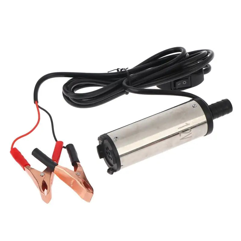 12V/24V DC Portable Electric Fuel Transfer Pump Self-Priming