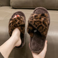 Women's Fuzzy Open-toe Slippers Spring&fall- Plush House Slides