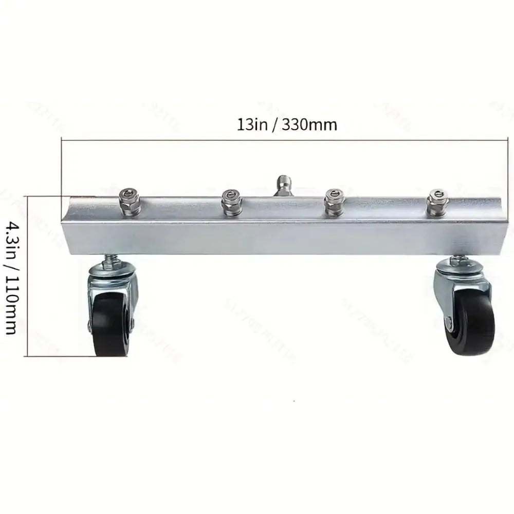 4 Nozzle Design Car Chassis Washer Stainless Steel Quick Connector Zpaxo