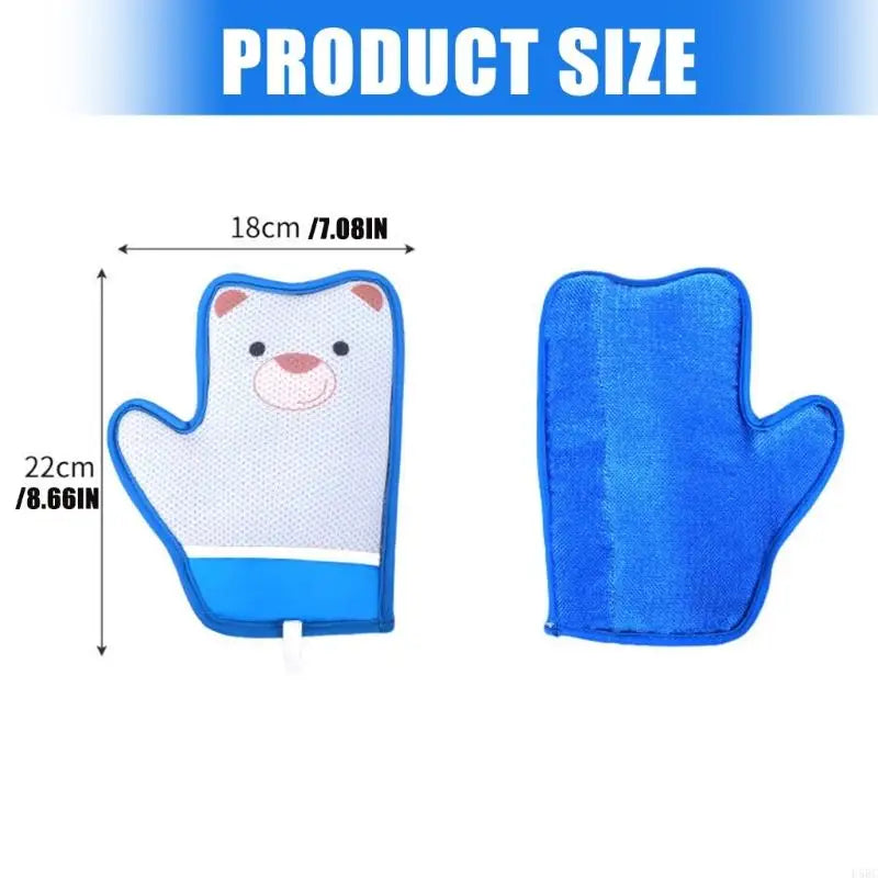 Pet Grooming Gloves Soft Bristles Cleaning Tool Cats Dogs Glove