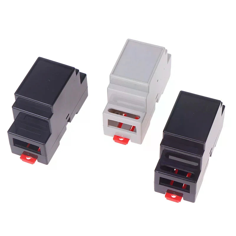 DIN Rail PLC Junction Box Plastic Electronics Project Case 4Colors Zpaxo