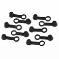 Motorcycle Valve Rubber Dust Cap Car Cover Screw Bleed Nipple Brake Zpaxo Black
