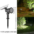 KDULIT Solar Spotlight – IP65 Waterproof Outdoor Garden Light
