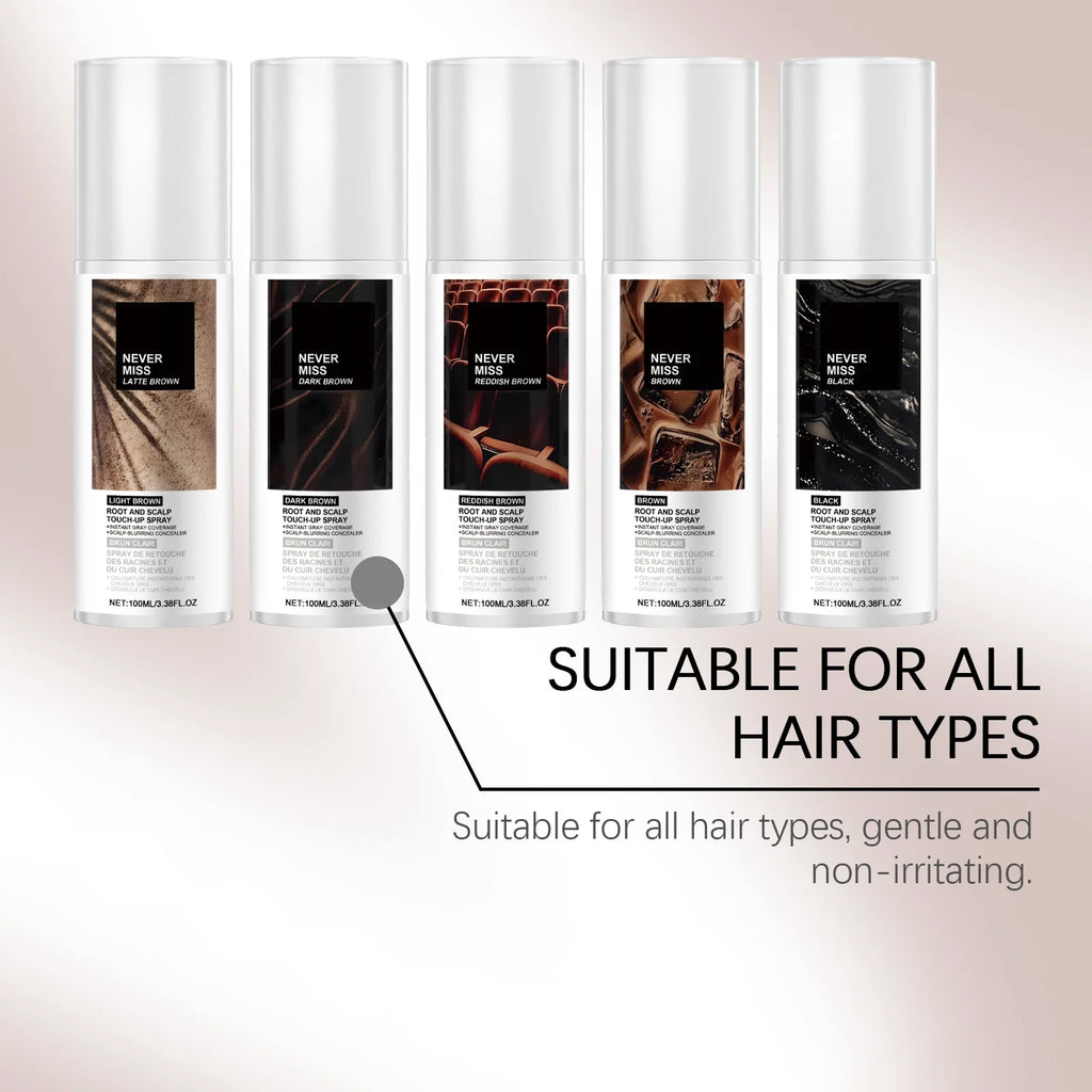 Temporary Hair Color Spray – Quick Dry, Multi-Shade, 100ml Temporary Hair Spray Zpaxo