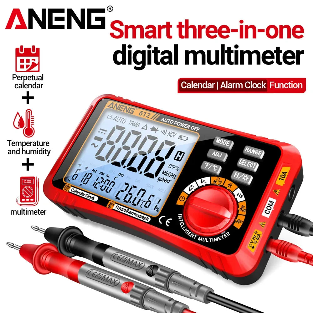 Smart Digital Multimeters Professional 2 in1 AC DC Current Voltage