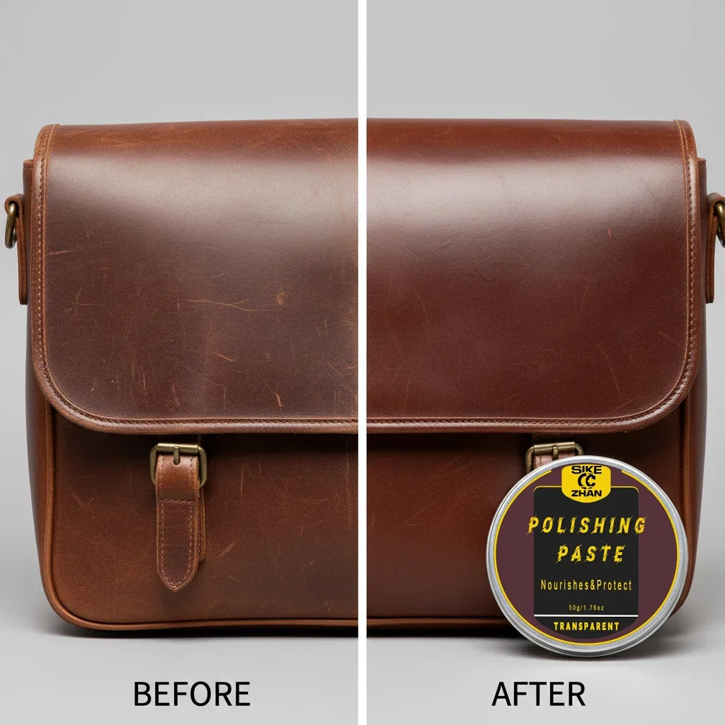 High Quality Multi Purpose Leather Care Cream for Bags Wallets Belts Moisturizing and Restore Softness Anti‑Crack 50g/100g Zpaxo