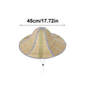Foldable Wide Brim Straw Sun Hat – Unisex Beach & Outdoor Wide Brim Sun Hat Zpaxo 1PC