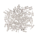 50pcs 2.8 Inserts Plug Spring Terminal PCB Solder Lug Thickness 0.8mm One Legs ,PCB Welding Sheet Zpaxo long leg