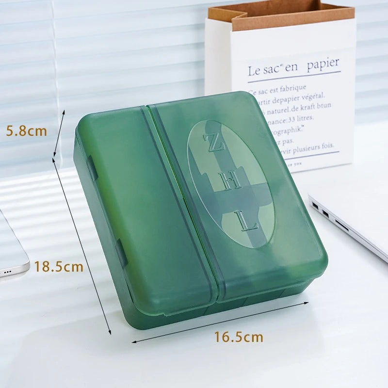 Desktop Cable Organizer Box – Multi-Layer Wire & Charger Storage Cable Storage Organizer Zpaxo