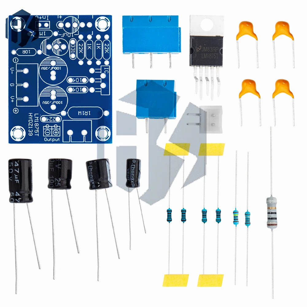 LM1875T mono boom level power 30W amplifier board speaker power amplifier PCB production DIY kit LM1875 Zpaxo