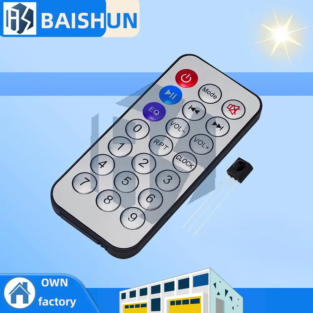 38kHz IR Receiver Module Bluetooth Audio MP3 Lossless Decoder Board Zpaxo