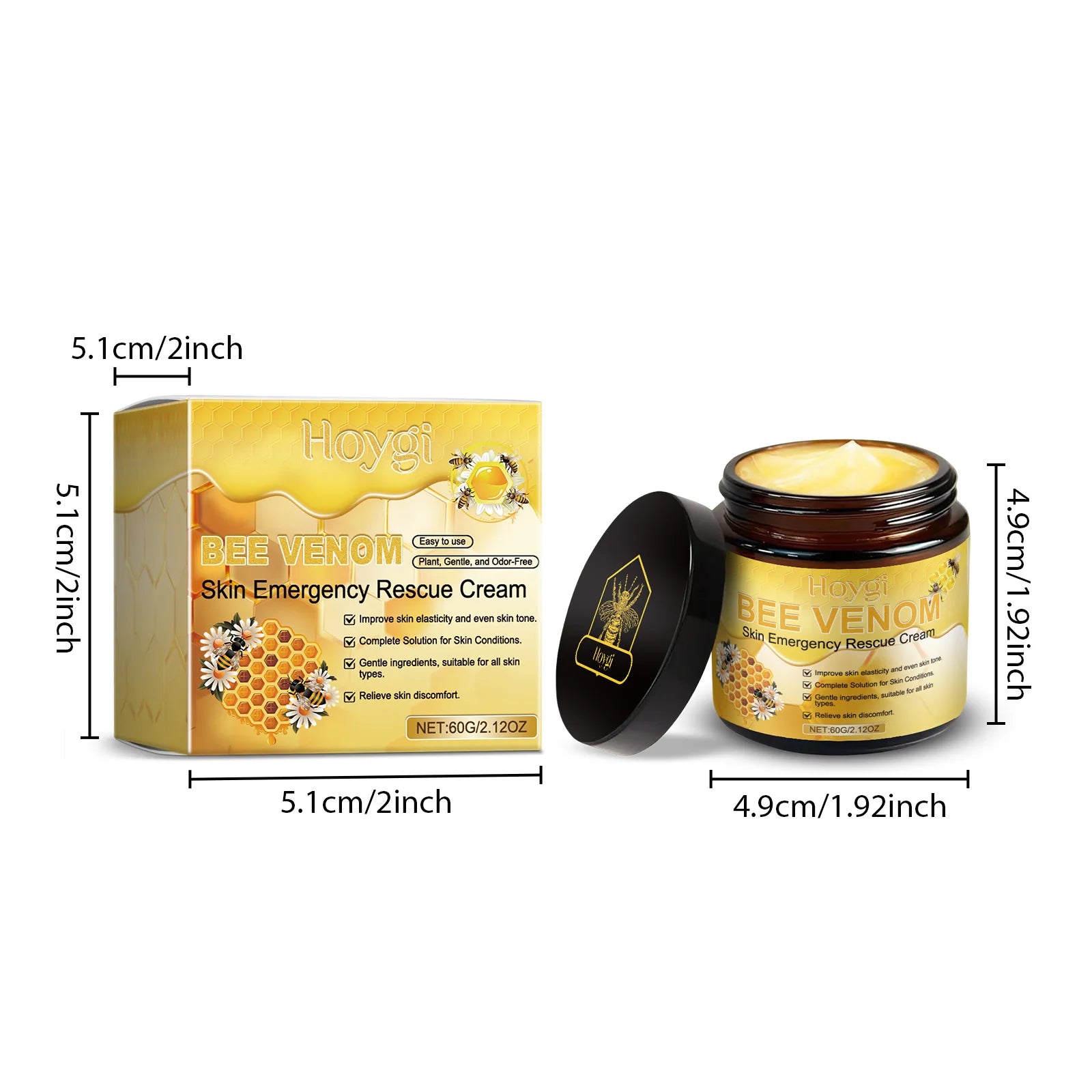 Hoygi Bee Venom Face Cream – Firming, Lifting & Skin Repair Bee Venom Face Cream Zpaxo