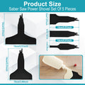 2/4/5Pcs Reciprocating Saw Scraper Set Sturdy Blade Shovel Cleaning Scraping Tool High Carbon Steel Electric Removal Wall Putty Zpaxo 5pcs