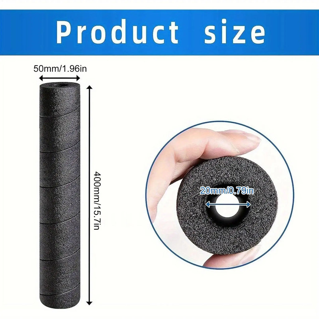 4 Pipes Insulation Foam Tube Covers Spiral Soft Pool Swimming