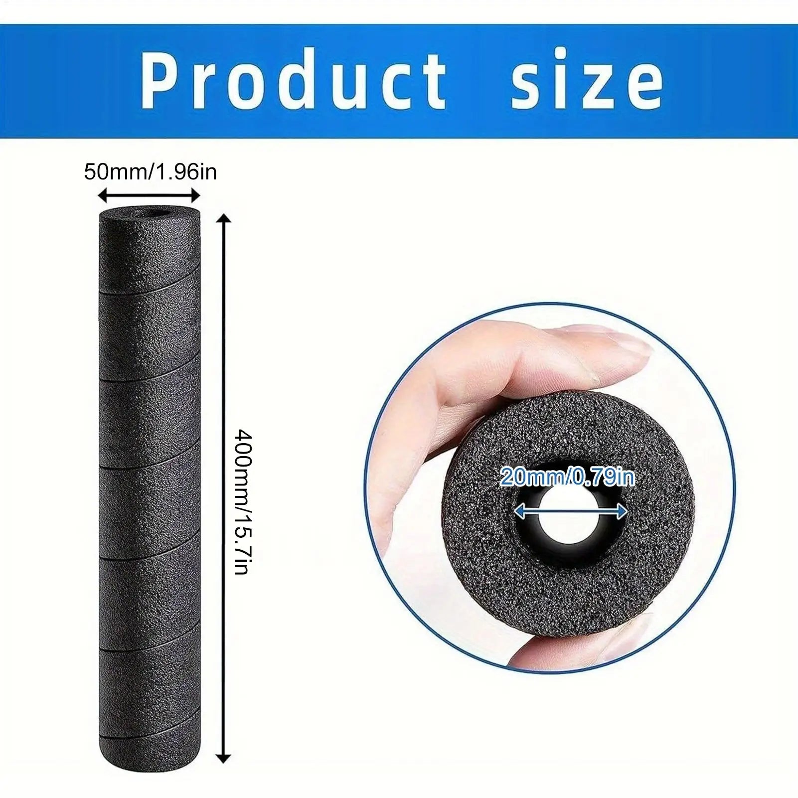 4 Pipes Insulation Foam Tube Covers Spiral Soft Pool Swimming